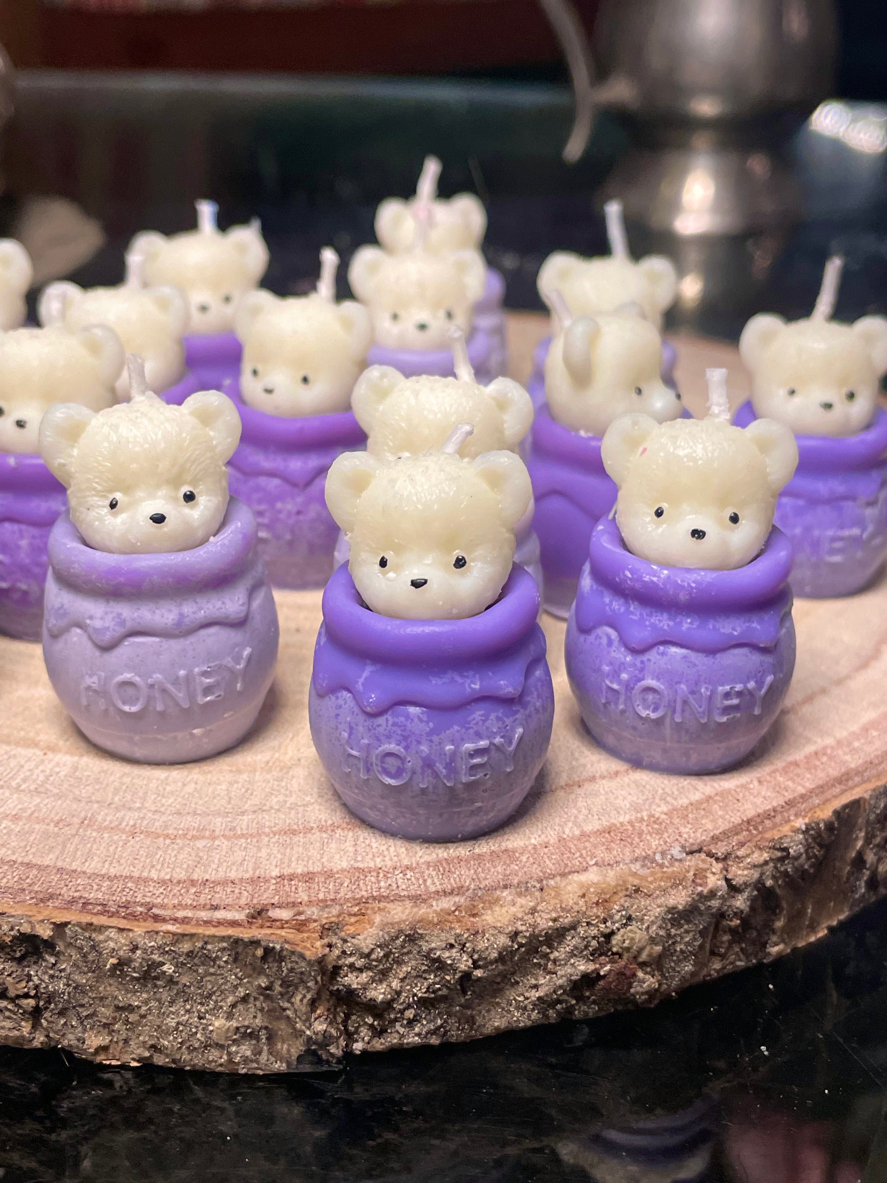 Vela Baby Shower - Osito miel