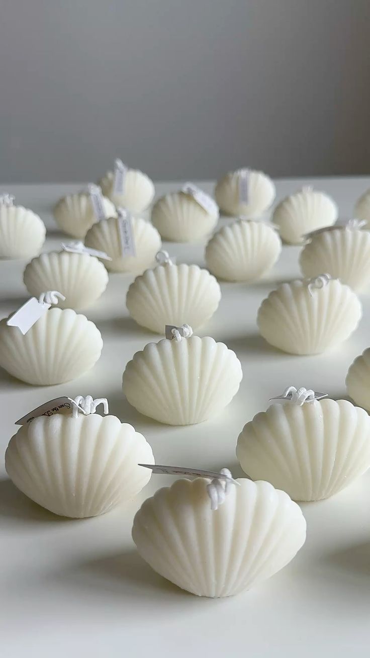 Souvenir Vela Baby Shower - Conchitas