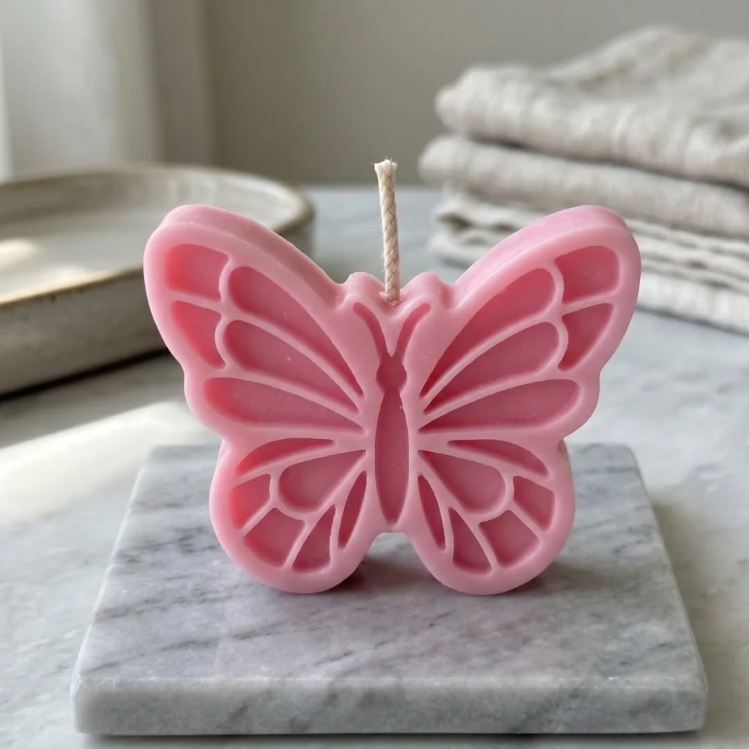 Souvenir Vela Baby Shower - Mariposa